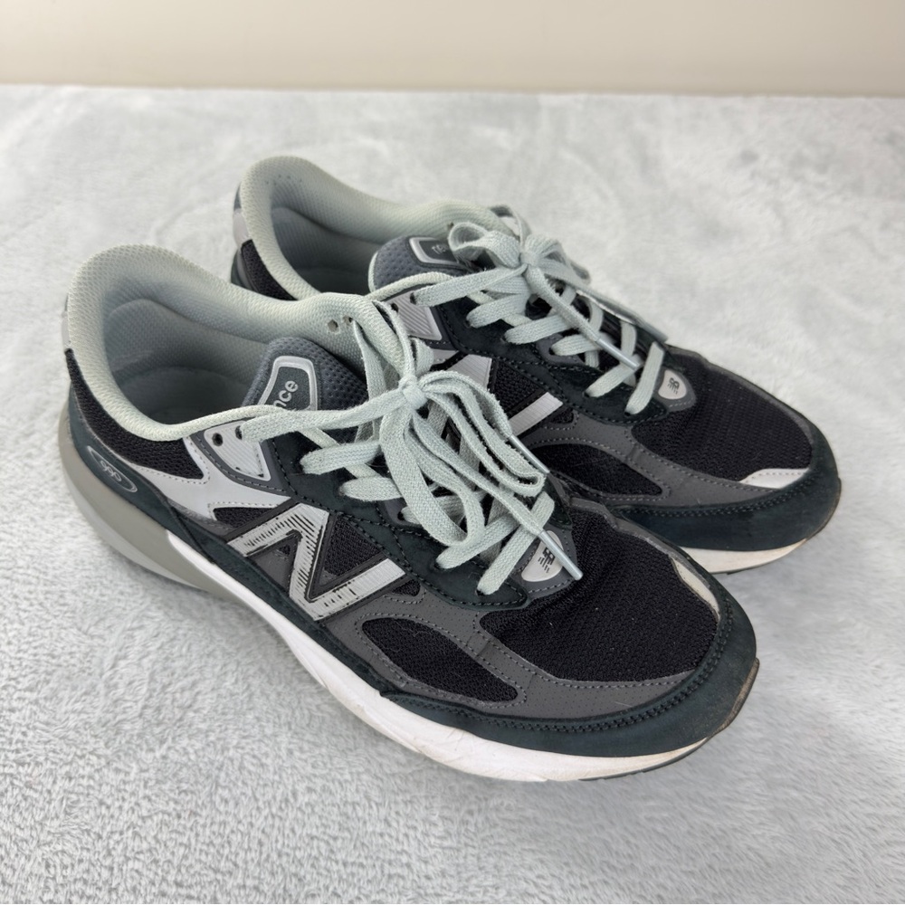 New Balance Men's Size 8.5 US/8 UK/42 EU M990BK6 Made in USA 990v6 Black/Grey